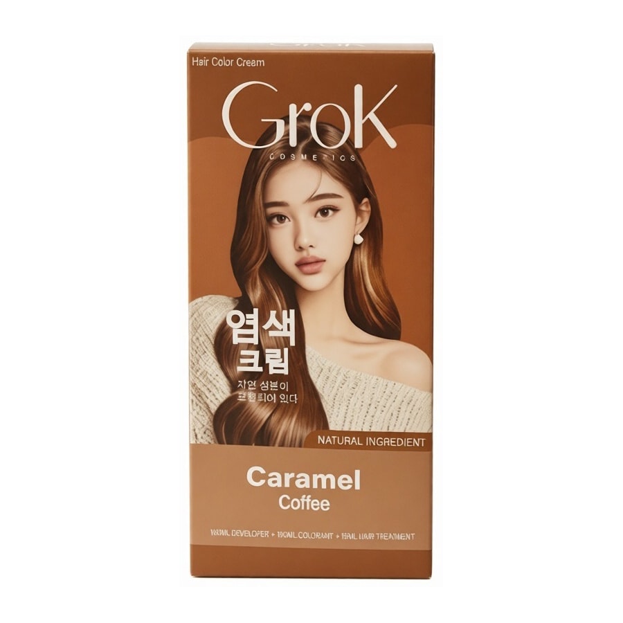 GroK Caramel Coffee Caramel Coffee GK-12 крем-краска 215 мл.